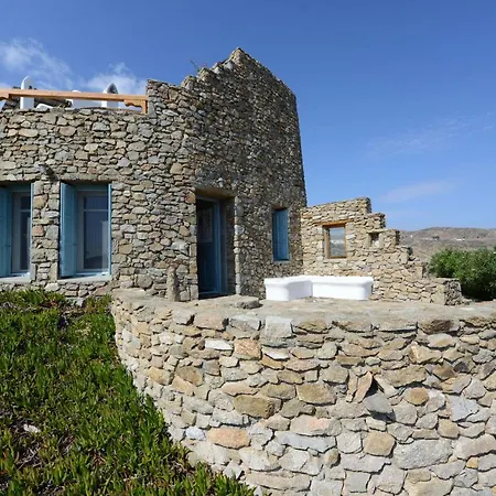 Authentic Seaview Luxury Pool - Agrari Villa Mykonos Town