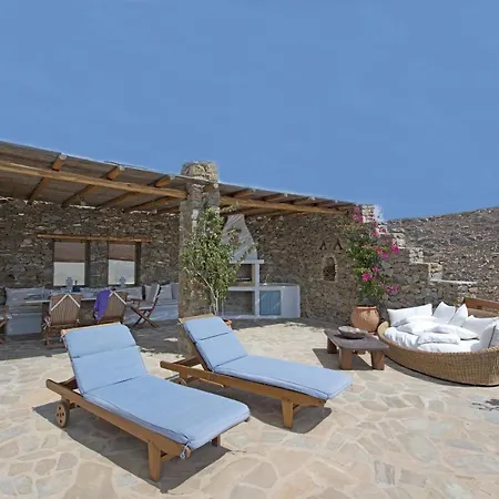 Authentic Seaview Luxury Pool - Agrari * Mykonos Town